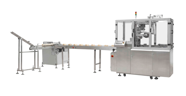 Envelope type X fold packaging machine